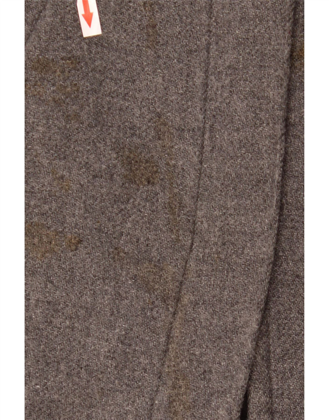 Sobretudo feminino Zara Oversized UK 10 Lã cinza pequena