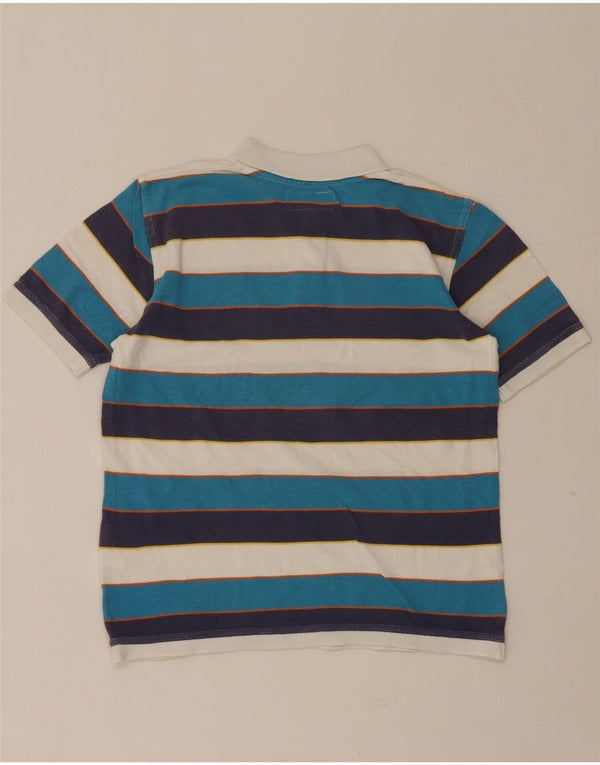 Camisa polo masculina Champion 9-10 anos algodão listrado multicolorido