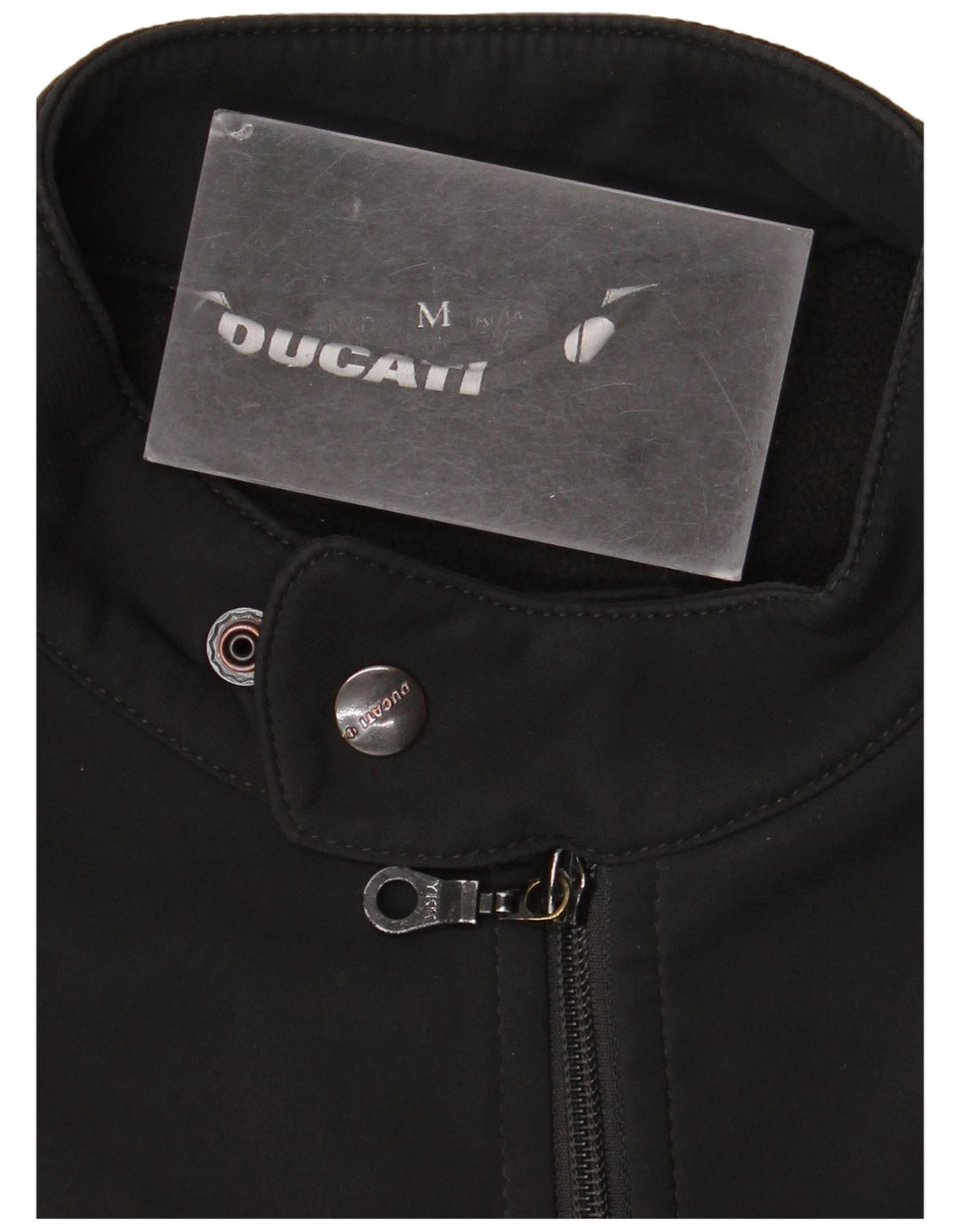 Jaqueta masculina Ducati Graphic Racer UK 38 Medium Black Colourblock