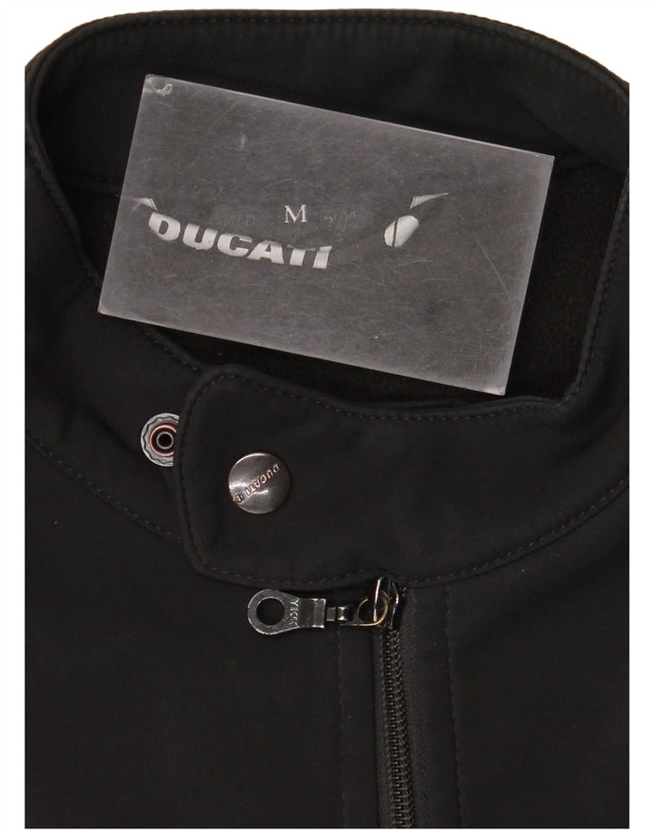 Jaqueta masculina Ducati Graphic Racer UK 38 Medium Black Colourblock