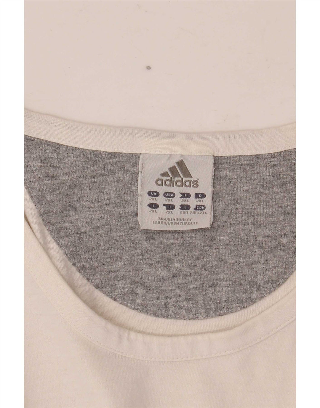 Adidas Mens Colete Top 2XL Branco