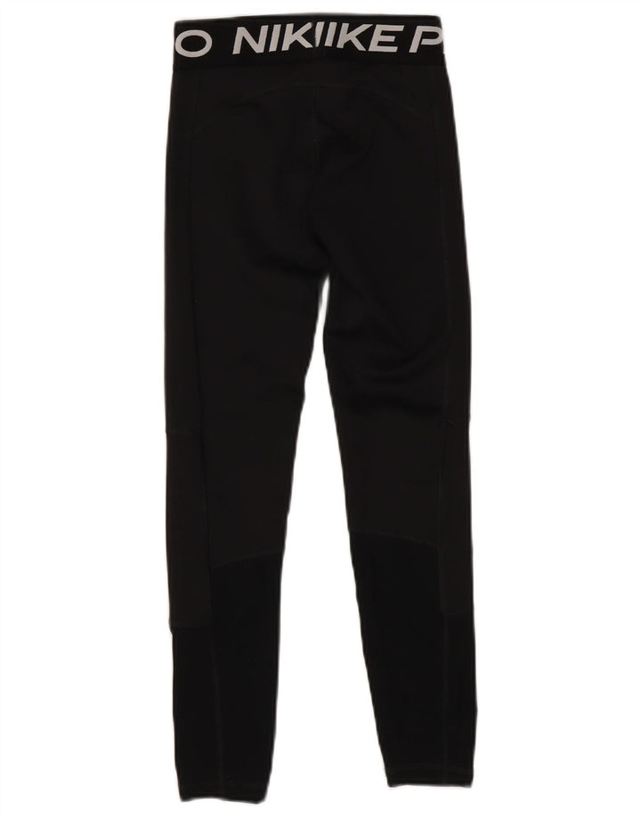 Leggings NIKE para meninas Dri Fit Graphic 10-11 anos médio preto poliéster