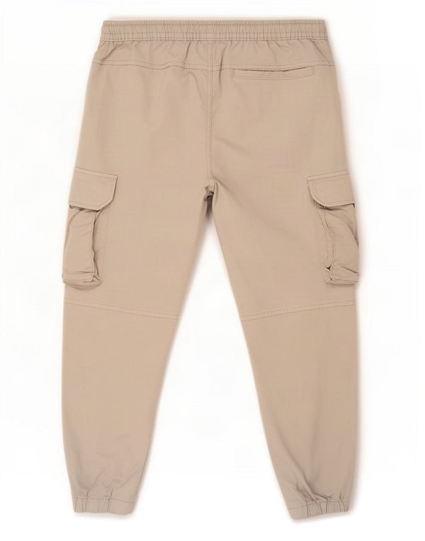 Calça cargo masculina Zara grande W32 L27 algodão cinza
