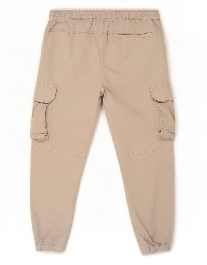 Calça cargo masculina Zara grande W32 L27 algodão cinza