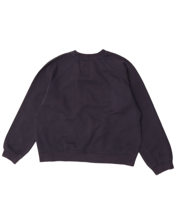 Suéter feminino G-Star com corte reto gráfico UK 20 2XL azul marinho