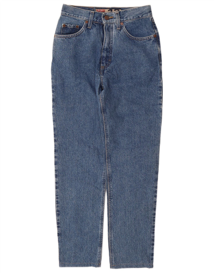 Jeans JINGLERS masculino cônico W28 L28 algodão azul