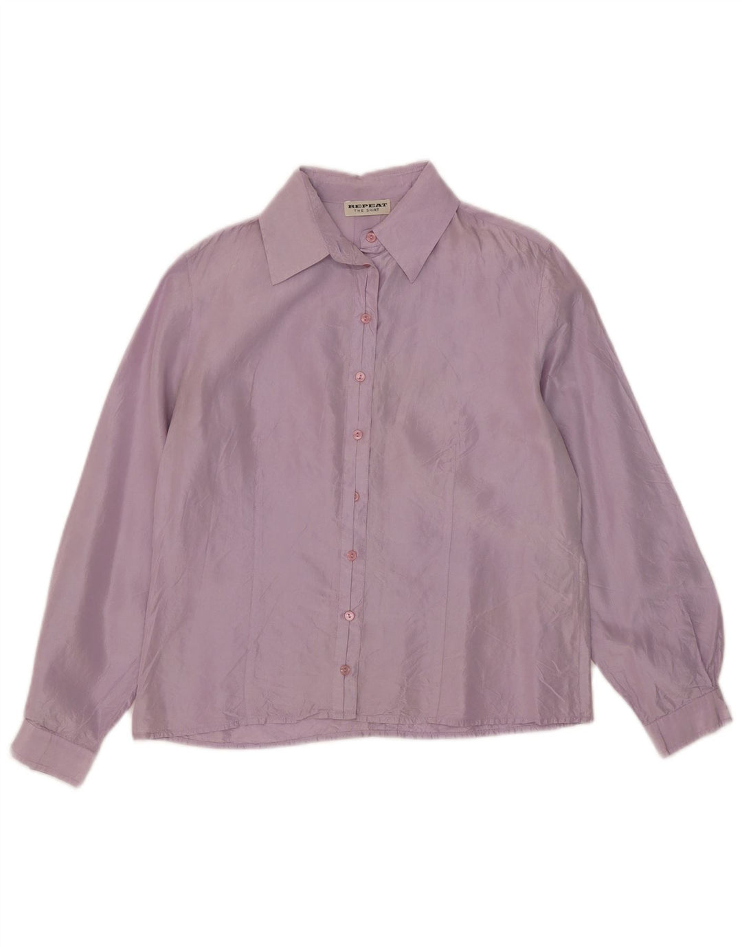 Blusa Camisa Feminina Repeat EU 38 Médio Roxo Seda