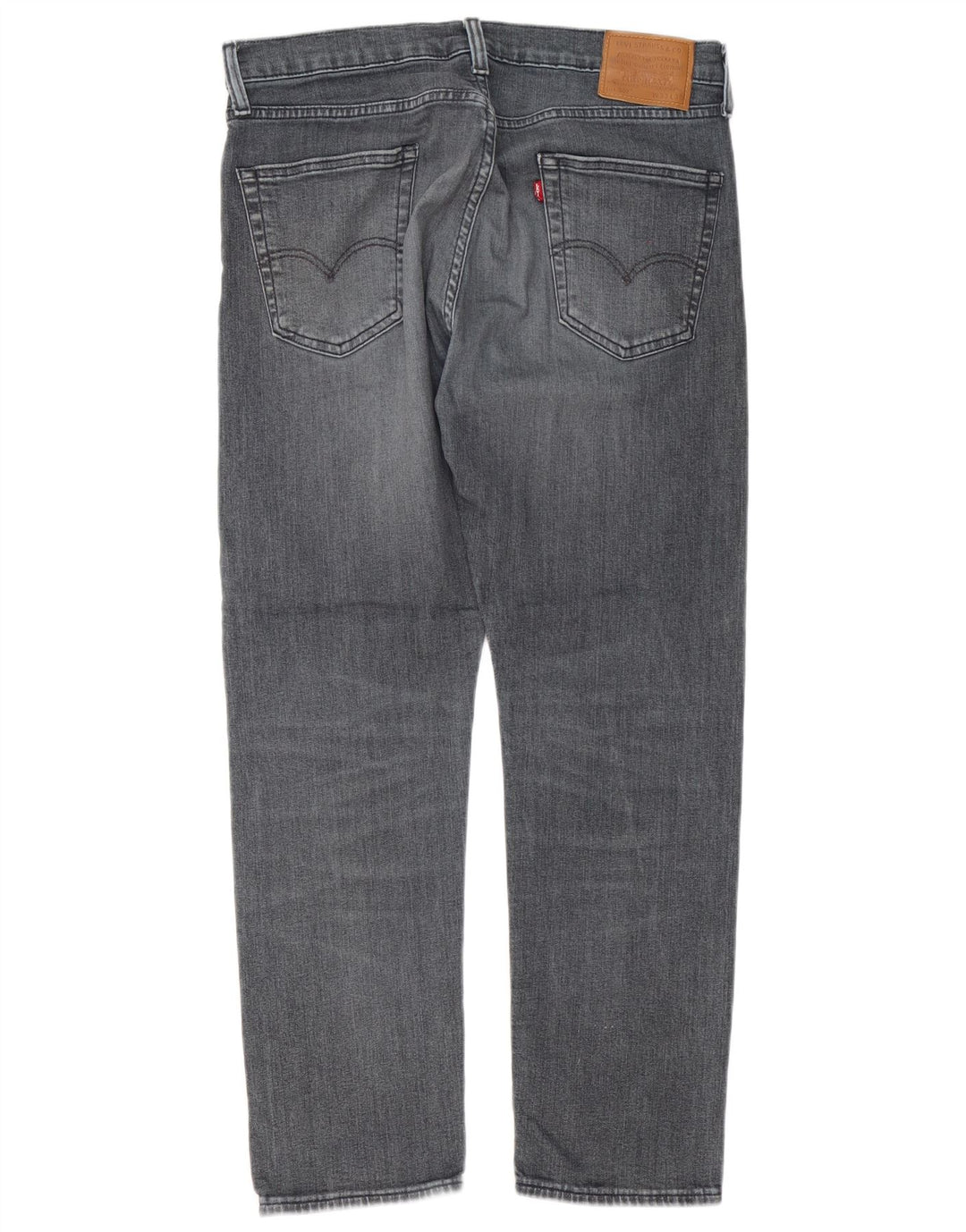 Levi's Masculino 502 Tapered Jeans W33 L30 Cinza Algodão