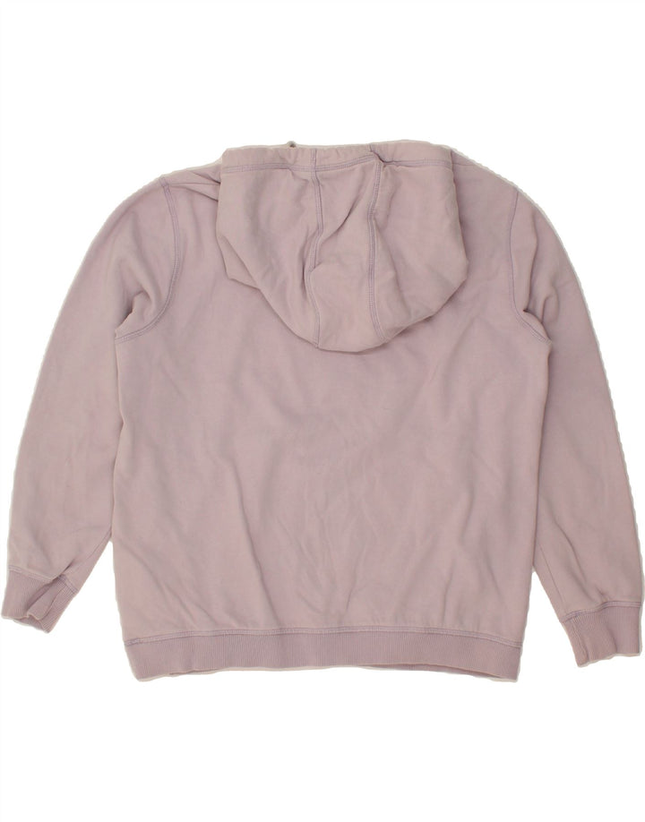 FAT FACE Womens Hoodie Jumper UK 14 Medium Purple Cotton Vintage Fat Face and Second-Hand Fat Face from Messina Hembry 