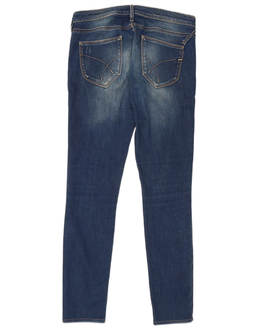 Jeans skinny feminino Gas W30 L32 azul
