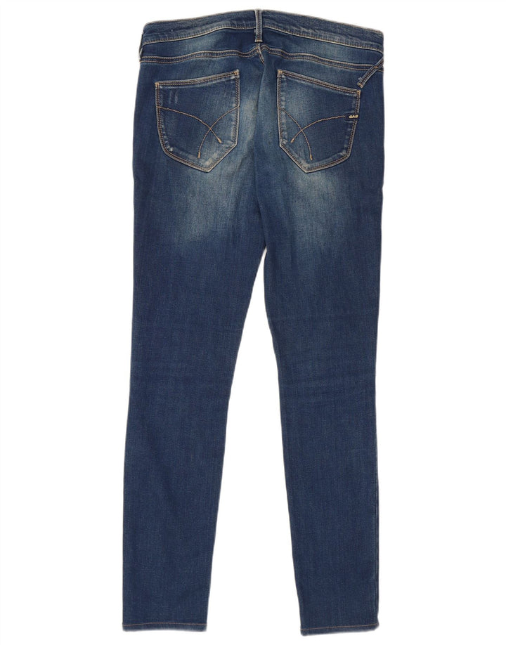 Jeans skinny feminino Gas W30 L32 azul