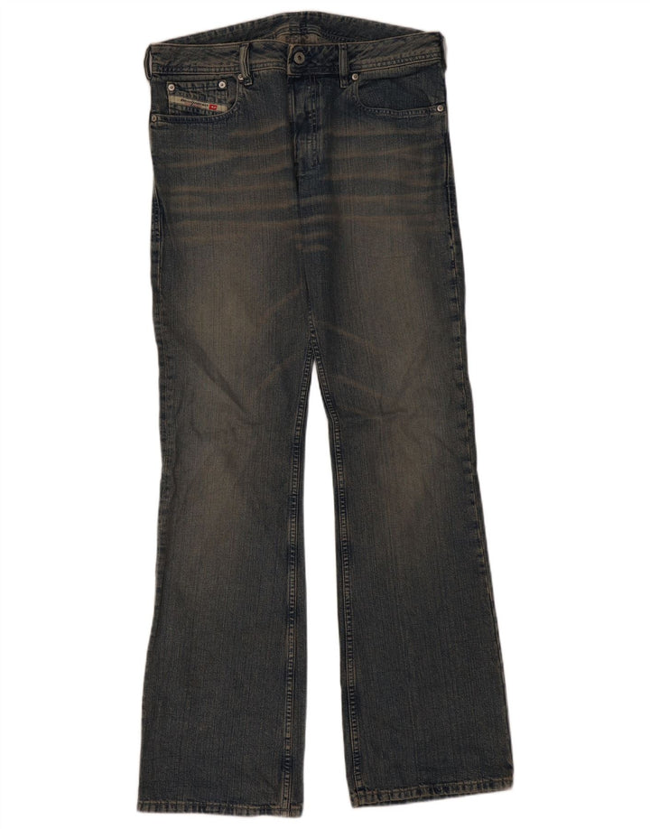Jeans DIESEL feminino bootcut W32 L35 algodão azul