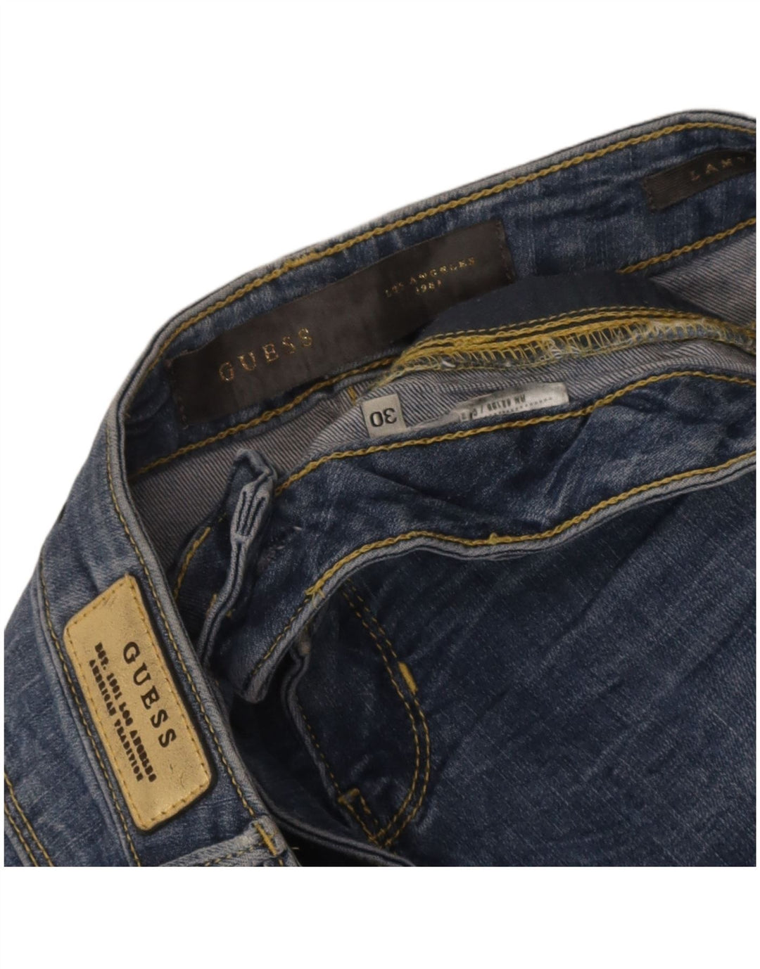 Guess Calça Jeans Feminina Lamya Skinny W30 L28 Azul