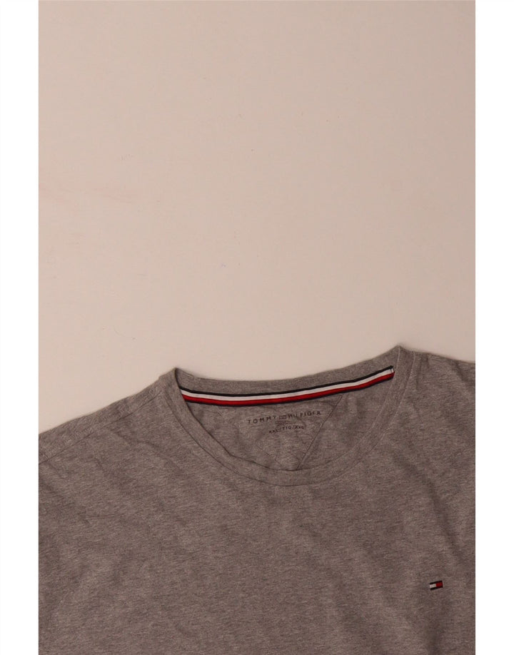 Camiseta masculina TOMMY HILFIGER 2XL algodão cinza