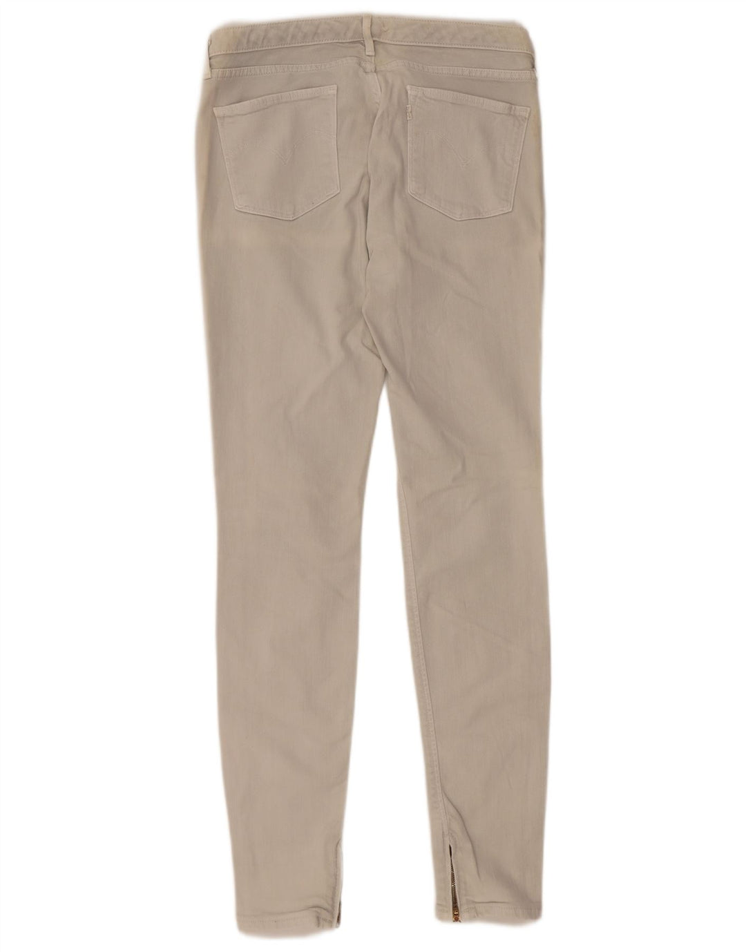 Jeans skinny feminino Levi's W29 L34 algodão cinza