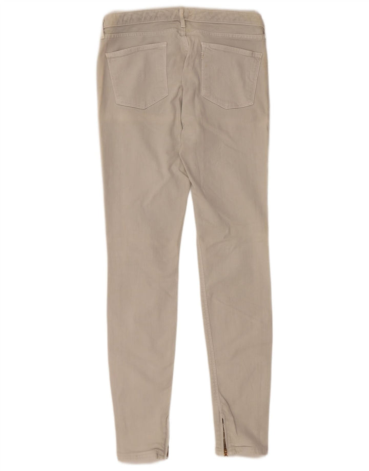 Jeans skinny feminino Levi's W29 L34 algodão cinza