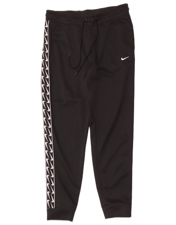 Nike Mens Graphic Calças de treino Joggers Médio Preto Poliéster