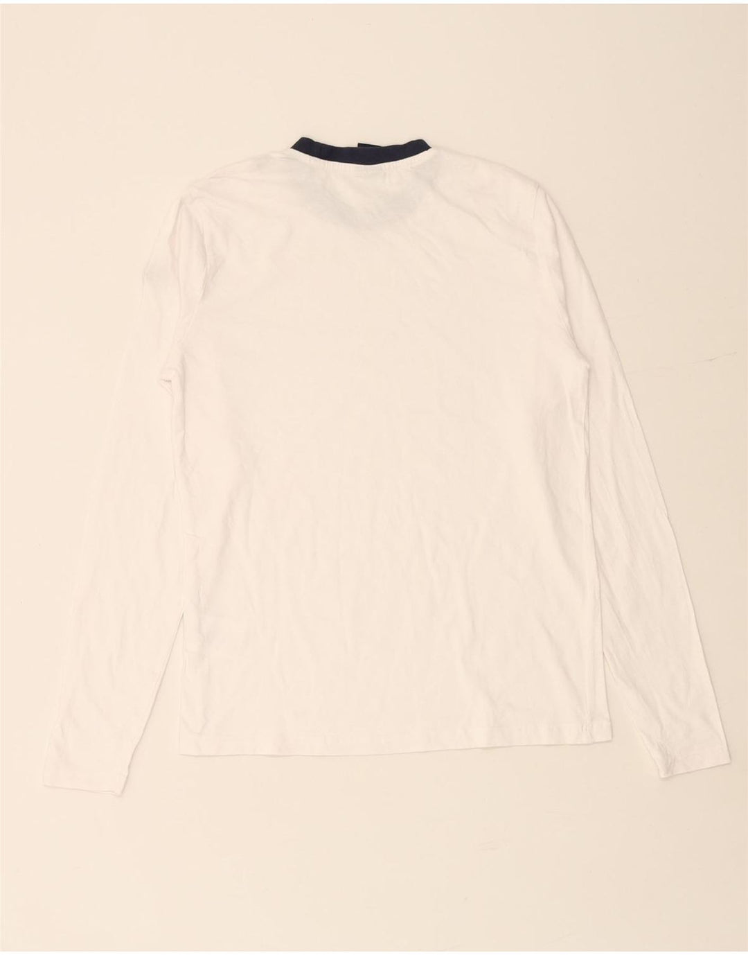 Top masculino NORTH SAILS manga comprida XS algodão branco