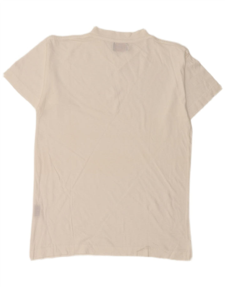Camiseta masculina KAPPA Top médio algodão branco