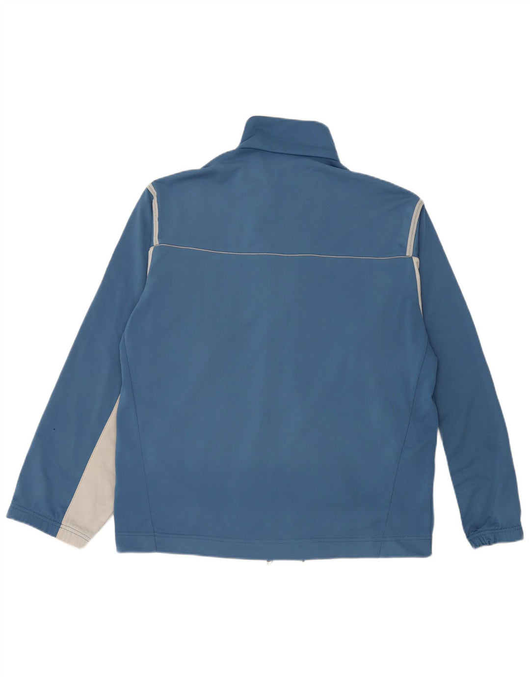 Fila Mens Tracksuit Top Jacket IT 46/48 Pequeno Azul Colourblock Poliéster