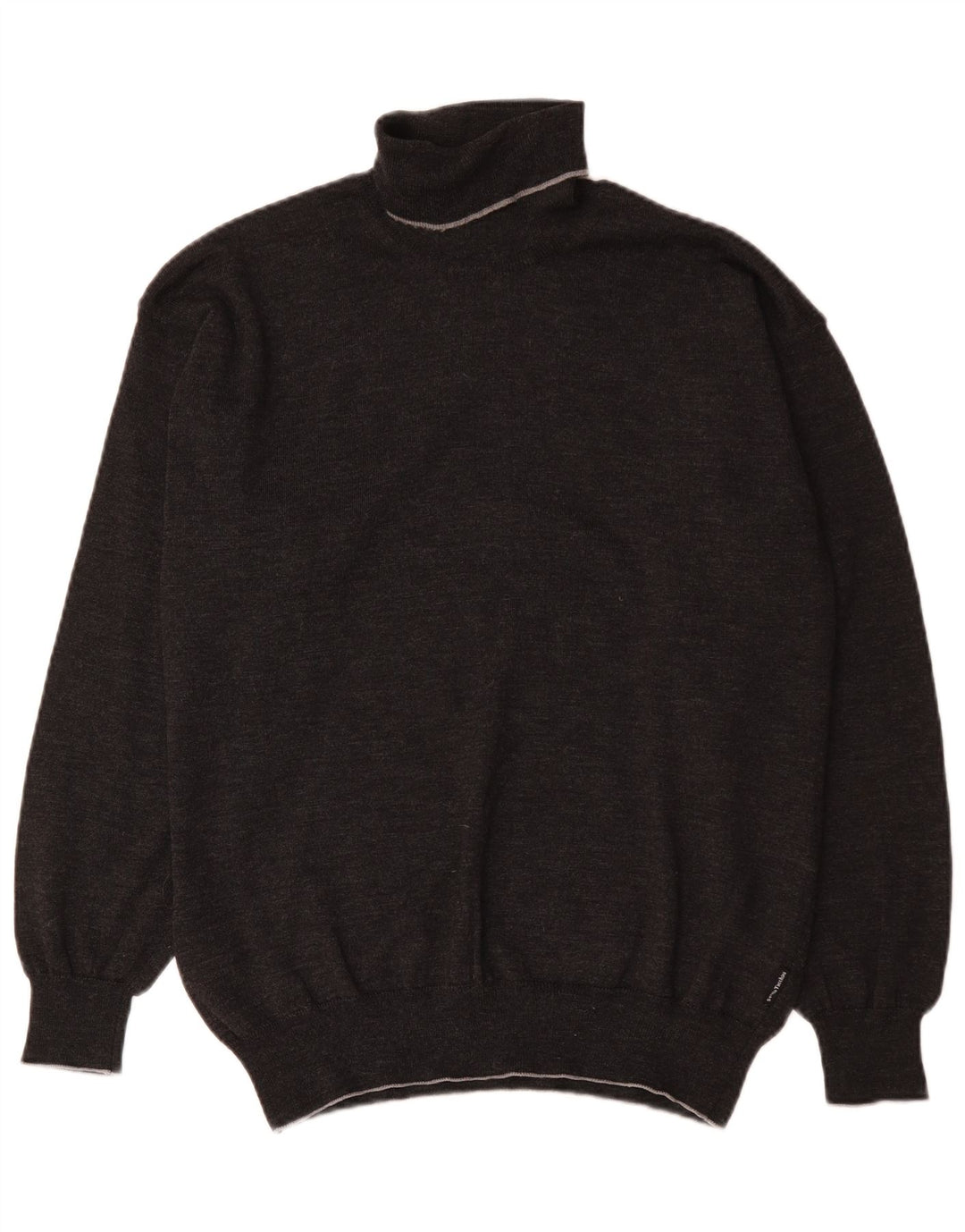 Suéter masculino Sergio Tacchini com gola redonda grande cinza