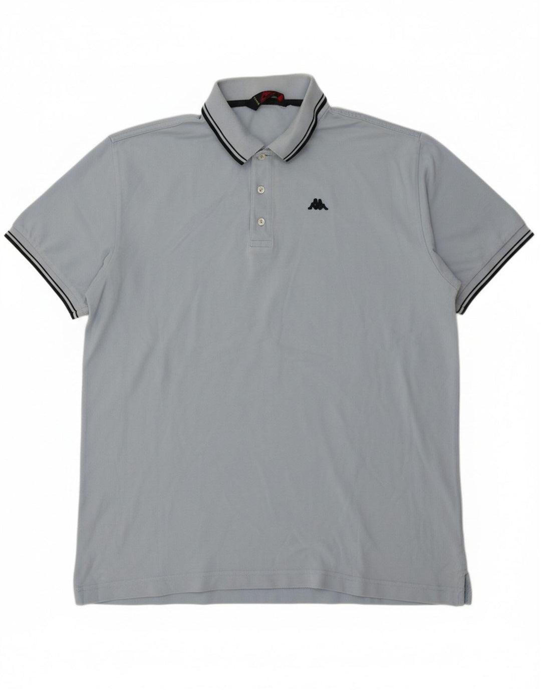 KAPPA Mens Polo Shirt 2XL Blue Cotton Vintage Kappa and Second-Hand Kappa from Messina Hembry 