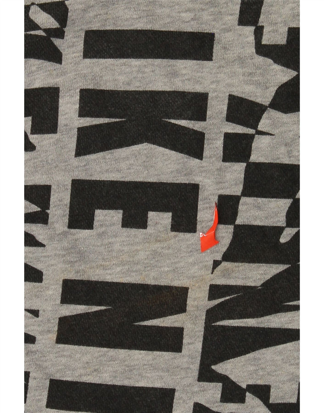 NIKE feminino gráfico moletom jumper UK 14 médio cinza algodão