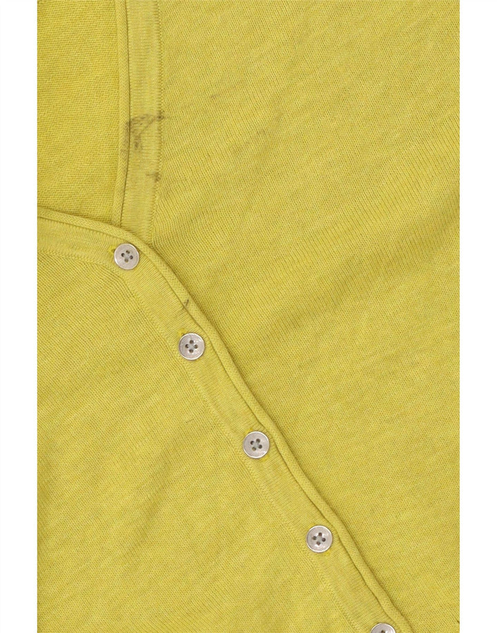 Camisola Cardigan Feminina White Stuff UK 10 Algodão Verde Pequeno