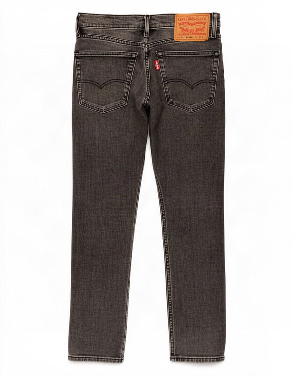 Calça Jeans Levis Masculina 519 Hi-Ball Skinny W32 L29 Cinza Algodão