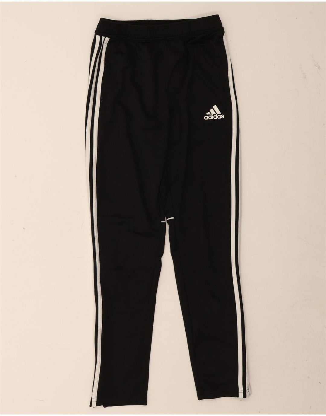 Calças de treino Adidas meninos 13-14 anos preto poliéster