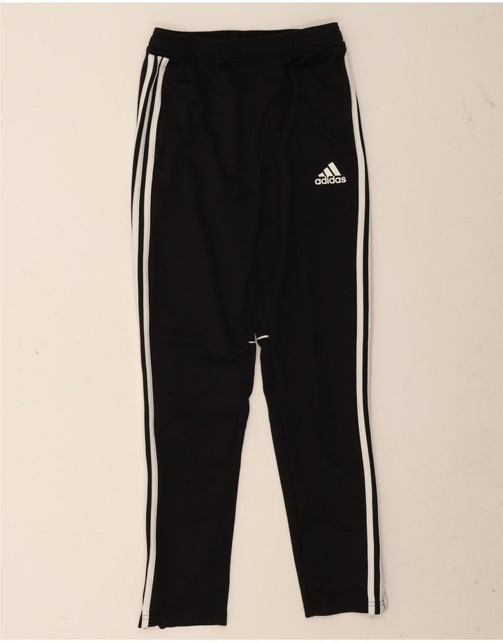Calças de treino Adidas meninos 13-14 anos preto poliéster