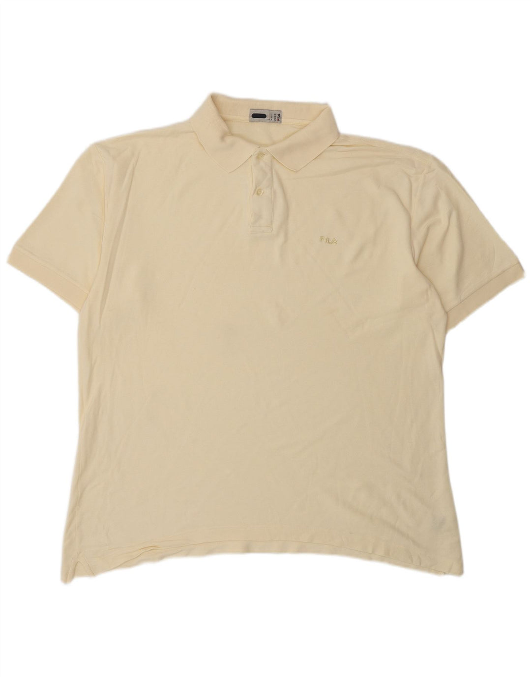 Camisa polo masculina FILA IT 56 2XL amarela