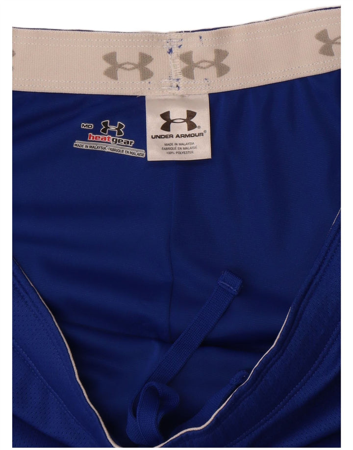 Under Armour Mens Heat Gear Sport Shorts Poliéster Azul Médio