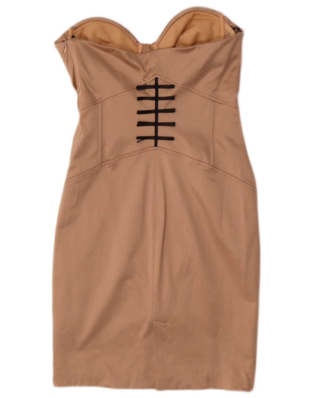 Elisabetta Franchi Conjunto feminino de 2 peças IT 44 poliéster bege médio