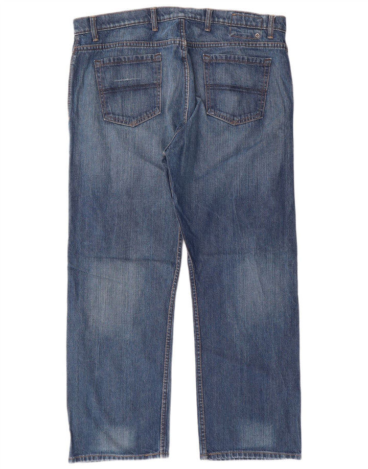 Jeans Marks & Spencer masculino Blue Harbor Straight W40 L29 algodão azul