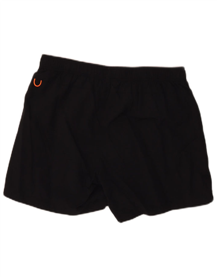LOTTO Shorts de natação masculino gráfico grande preto