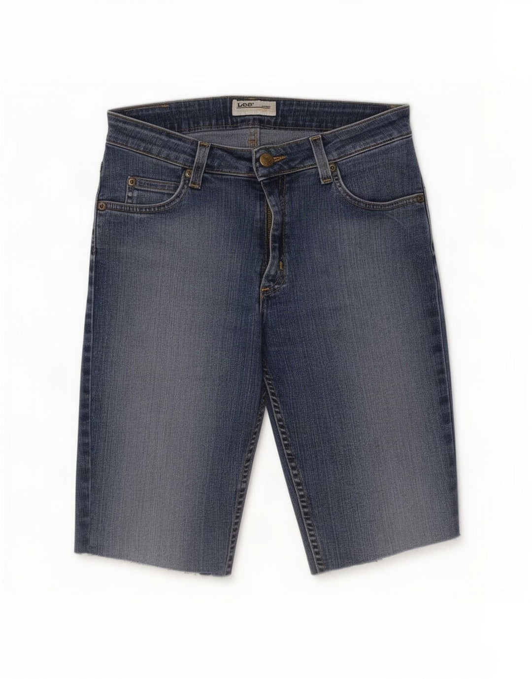 Shorts jeans Cameron feminino Lee W30 algodão azul médio