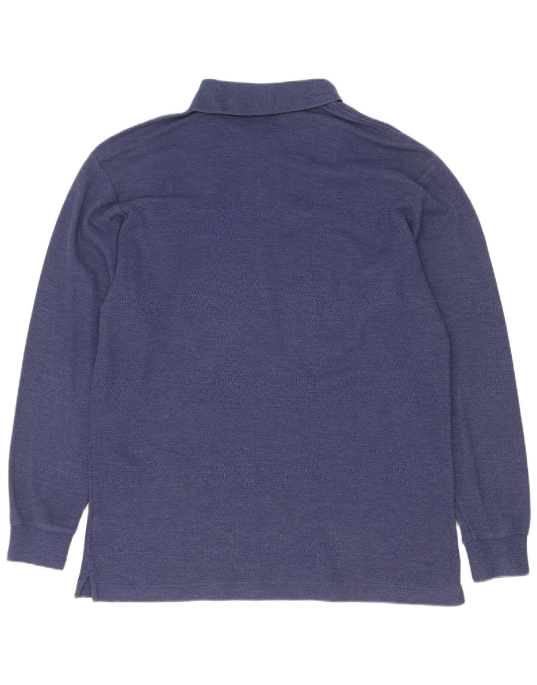 Camisa polo masculina Fila manga comprida IT 50 algodão azul médio