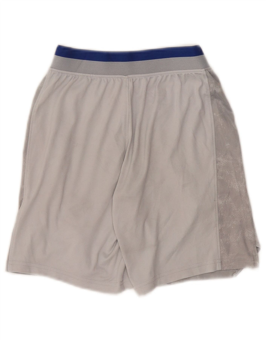 Shorts esportivos Under Armour Boys Heat Gear 7-8 anos pequeno cinza colorblock