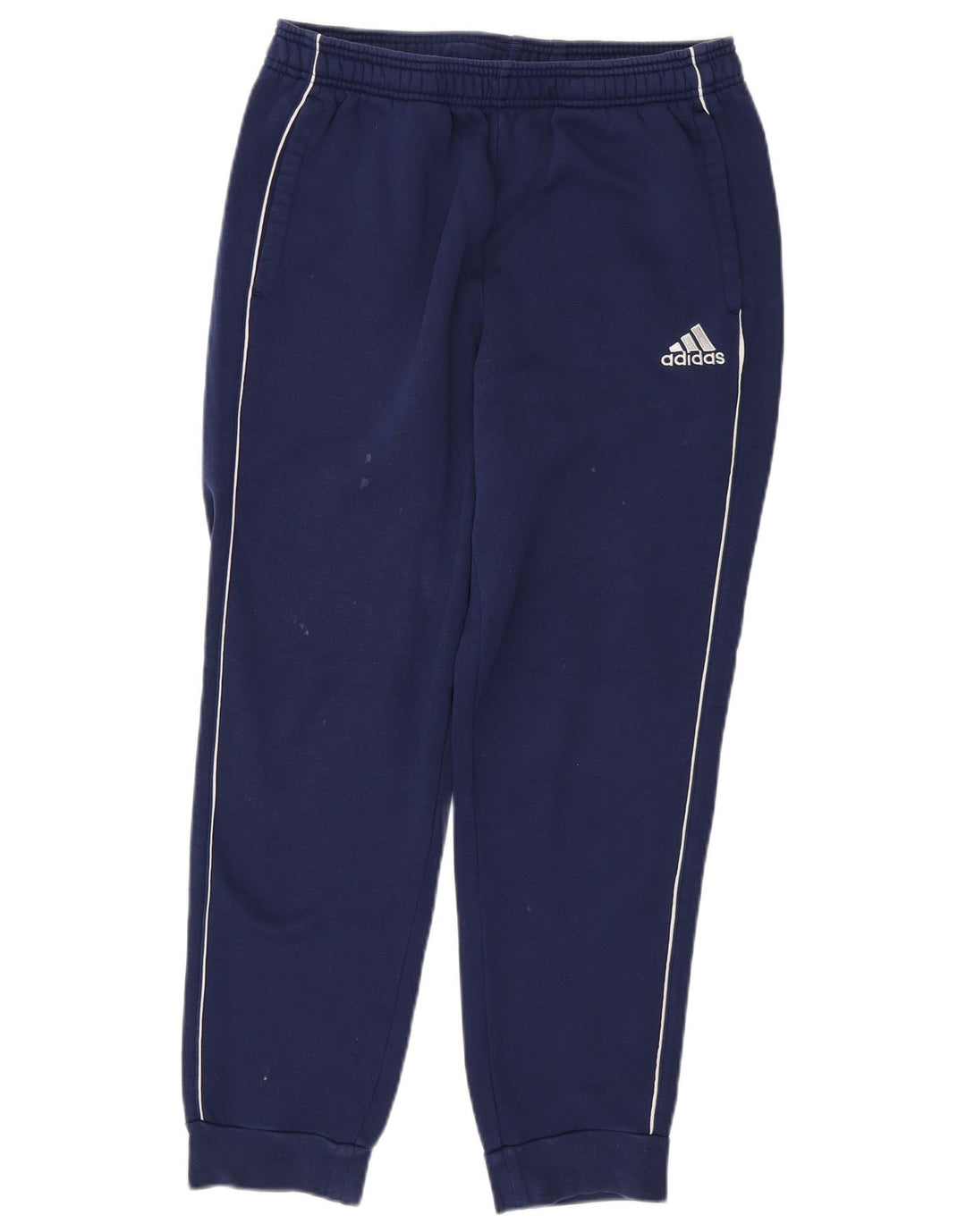 ADIDAS Mens Calças de treino Joggers Médio Azul Marinho Algodão