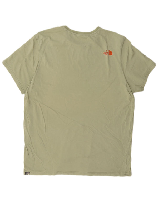 Camiseta masculina The North Face Top XL algodão cáqui