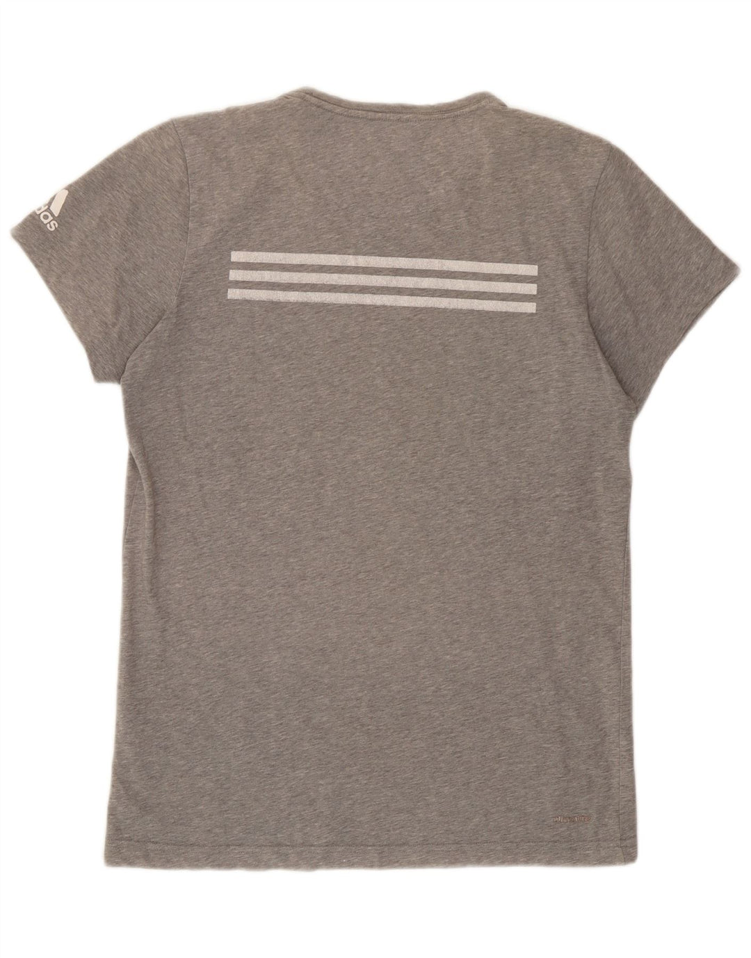 Camiseta Adidas Masculina Graphic Top Cinza Médio Colourblock