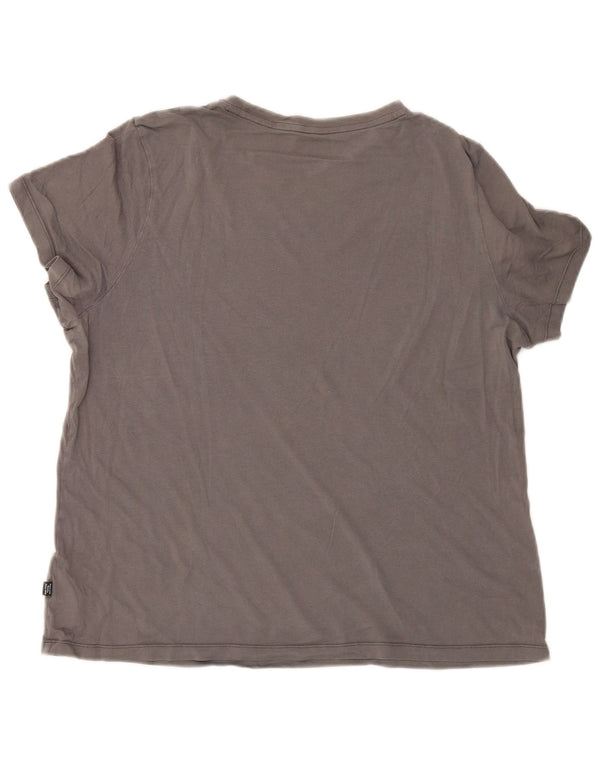 Puma Camiseta Feminina Top UK 18 XL Cinza Algodão