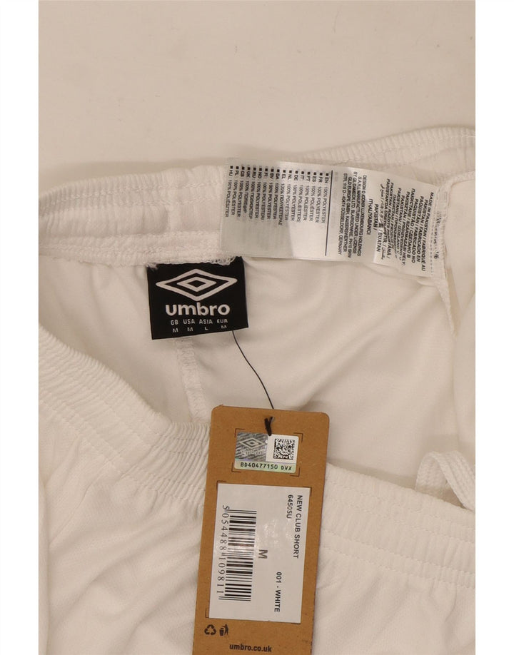 Umbro Mens West Ham United F.C Sport Shorts Médio Poliéster Branco