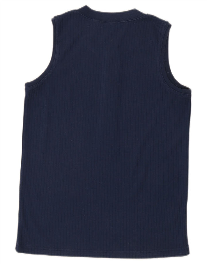 Colete feminino Lotto UK 18 XL azul marinho poliéster