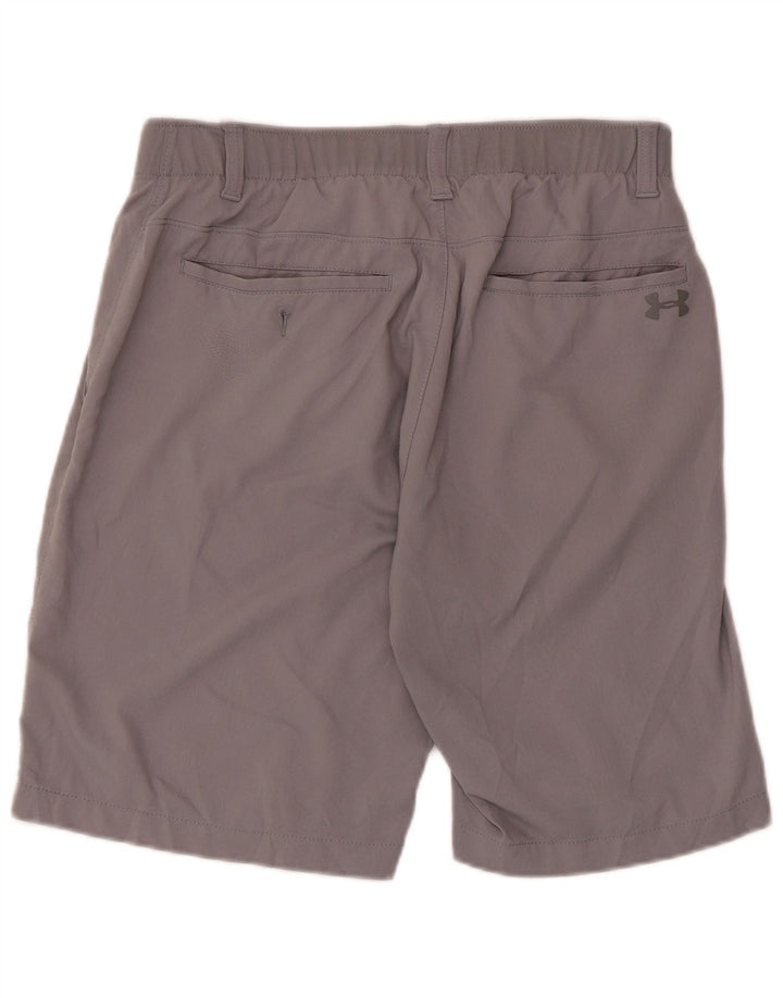 Under Armour Masculino Heat Gear Chino Shorts W32 Cinza Médio Nylon