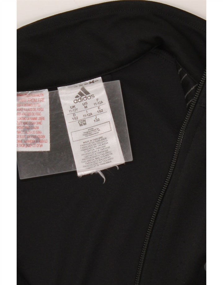 Jaqueta ADIDAS Menino Aeroready Top 11-12 Anos Poliéster Preto