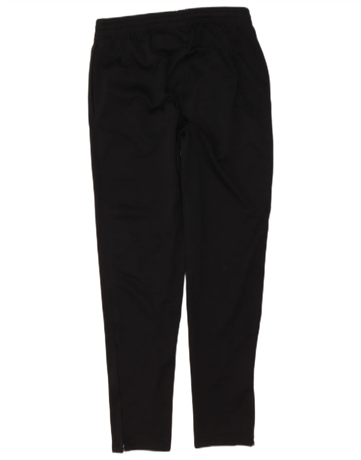 Calça de treino masculina Kappa pequena preta de poliéster