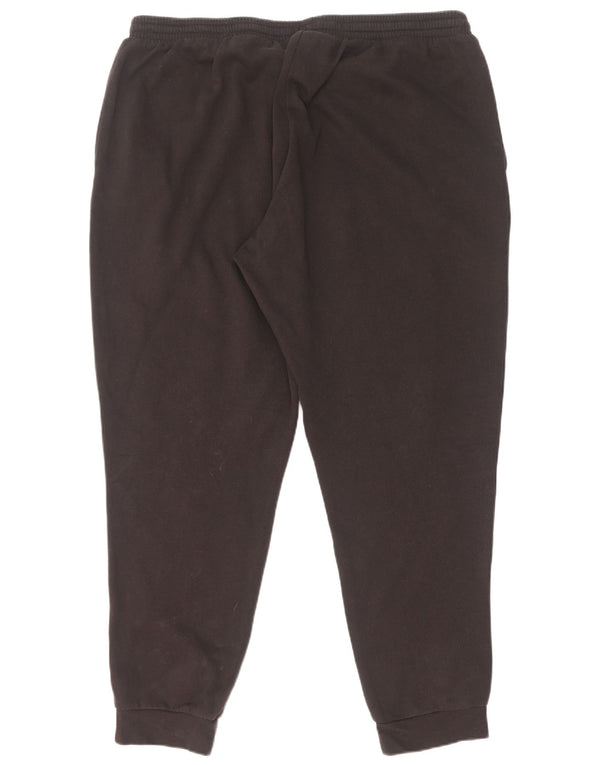 Adidas Mens Treino Calças Joggers 2XL Algodão Preto
