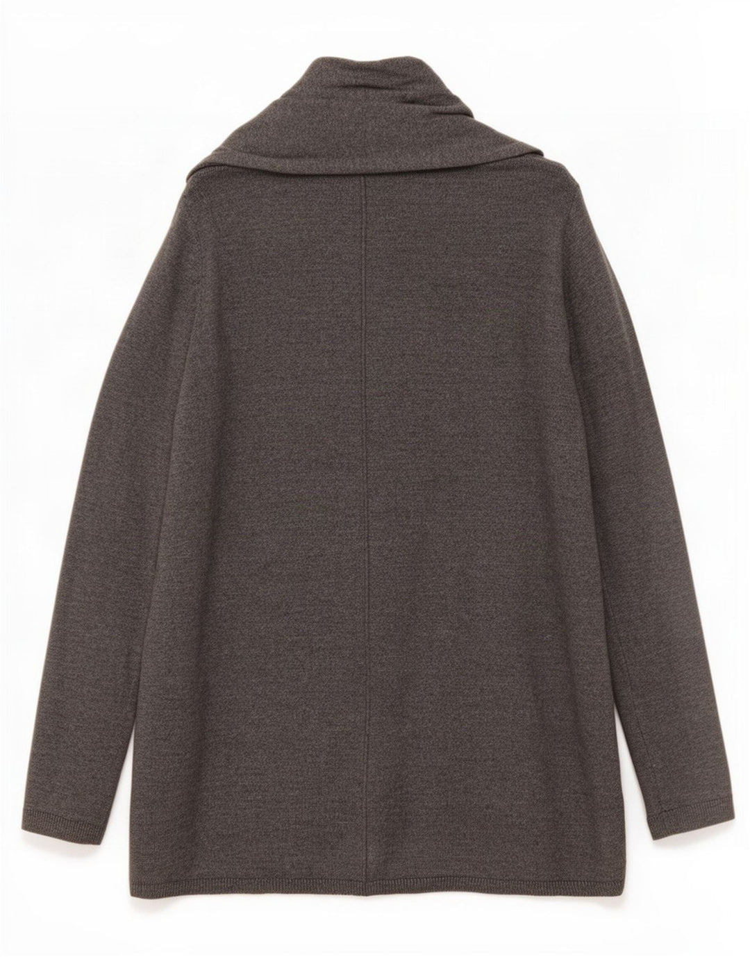 Zara Suéter Cardigan Aberto Feminino Reino Unido 10 Pequeno Cinza